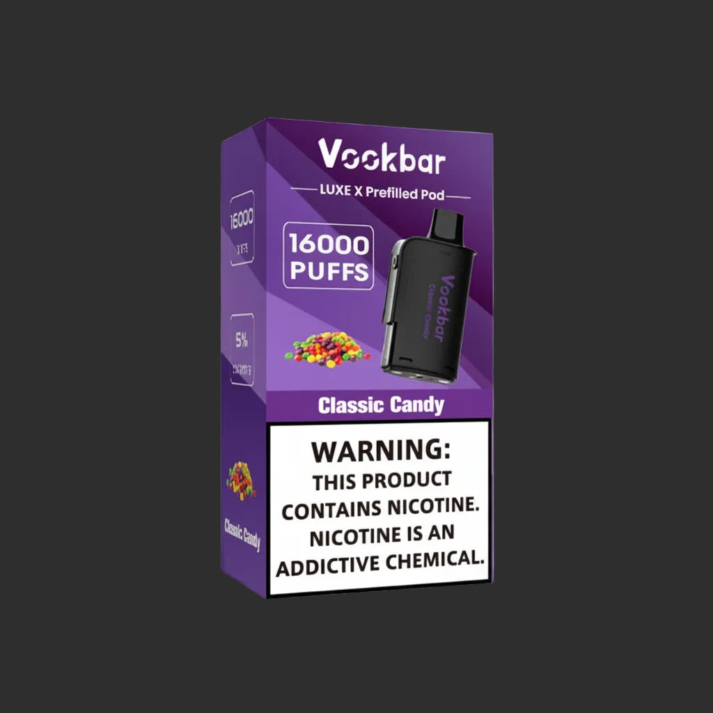 Vookbar - Luxe X 16 000 Puff Flavour Pod