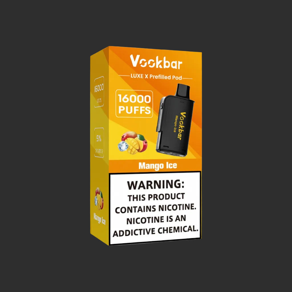 Vookbar - Luxe X 16 000 Puff Flavour Pod